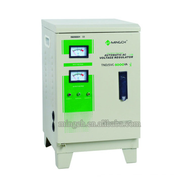 Customed Tnd/SVC-5k Single Phase Series Fully Automatic AC Voltage Regulator/Stabilizer